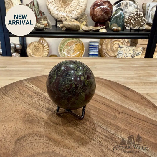 Dragon Blood Jasper Sphere 2.63’’ - Sphere
