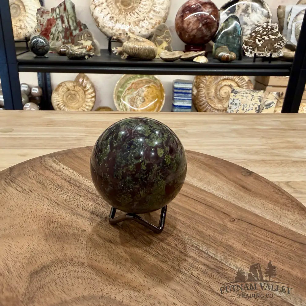Dragon Blood Jasper Sphere 2.63’’ - Sphere