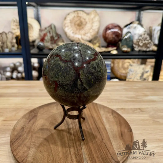 Dragon Blood Jasper Sphere 5.35’’ - Sphere