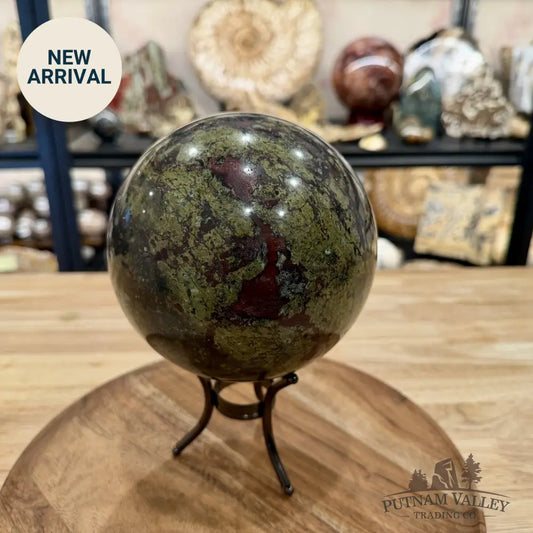 Dragon Blood Jasper Sphere 5.62’’ - Sphere
