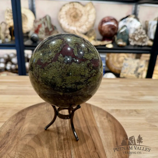 Dragon Blood Jasper Sphere 5.62’’ - Sphere