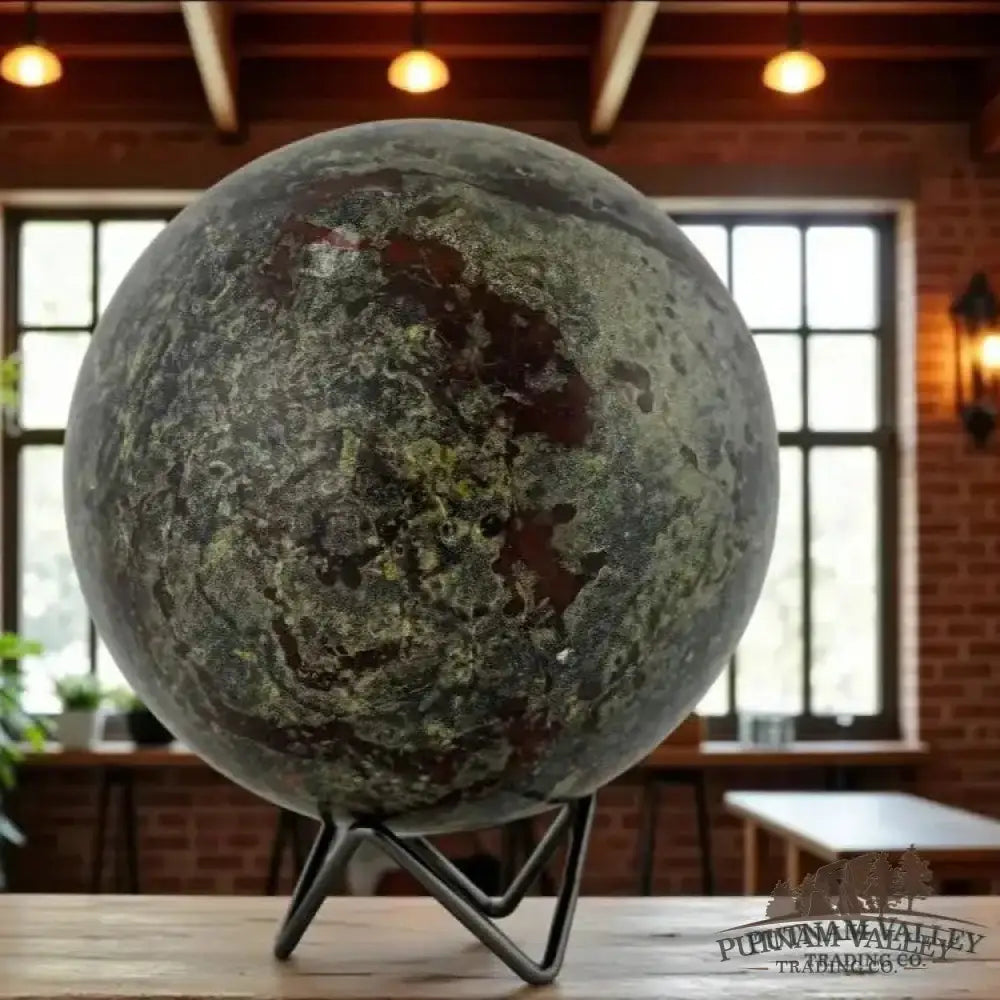 Dragon Blood Jasper Sphere 5.9’’ - Sphere