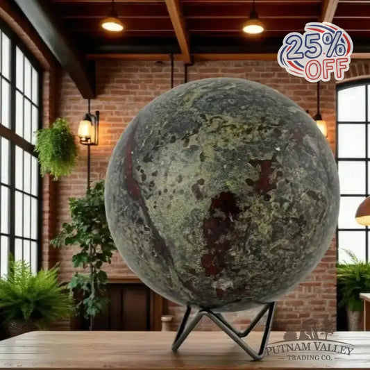 Dragon Blood Jasper Sphere 5.9’’ - Sphere