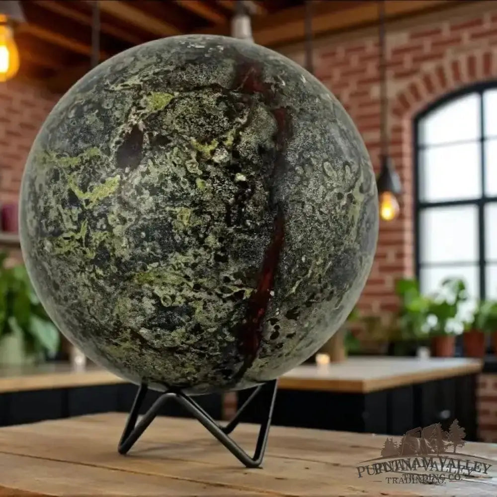 Dragon Blood Jasper Sphere 5.9’’ - Sphere