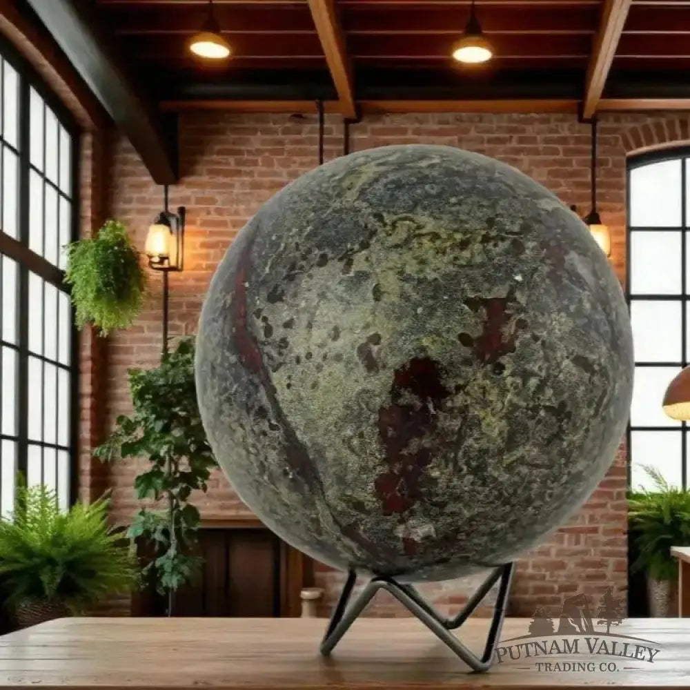 Dragon Blood Jasper Sphere 5.9’’ - Sphere