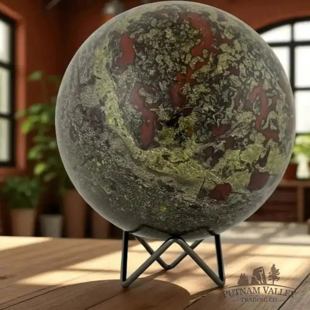 Dragon Blood Jasper Sphere 5.9’’ - Sphere
