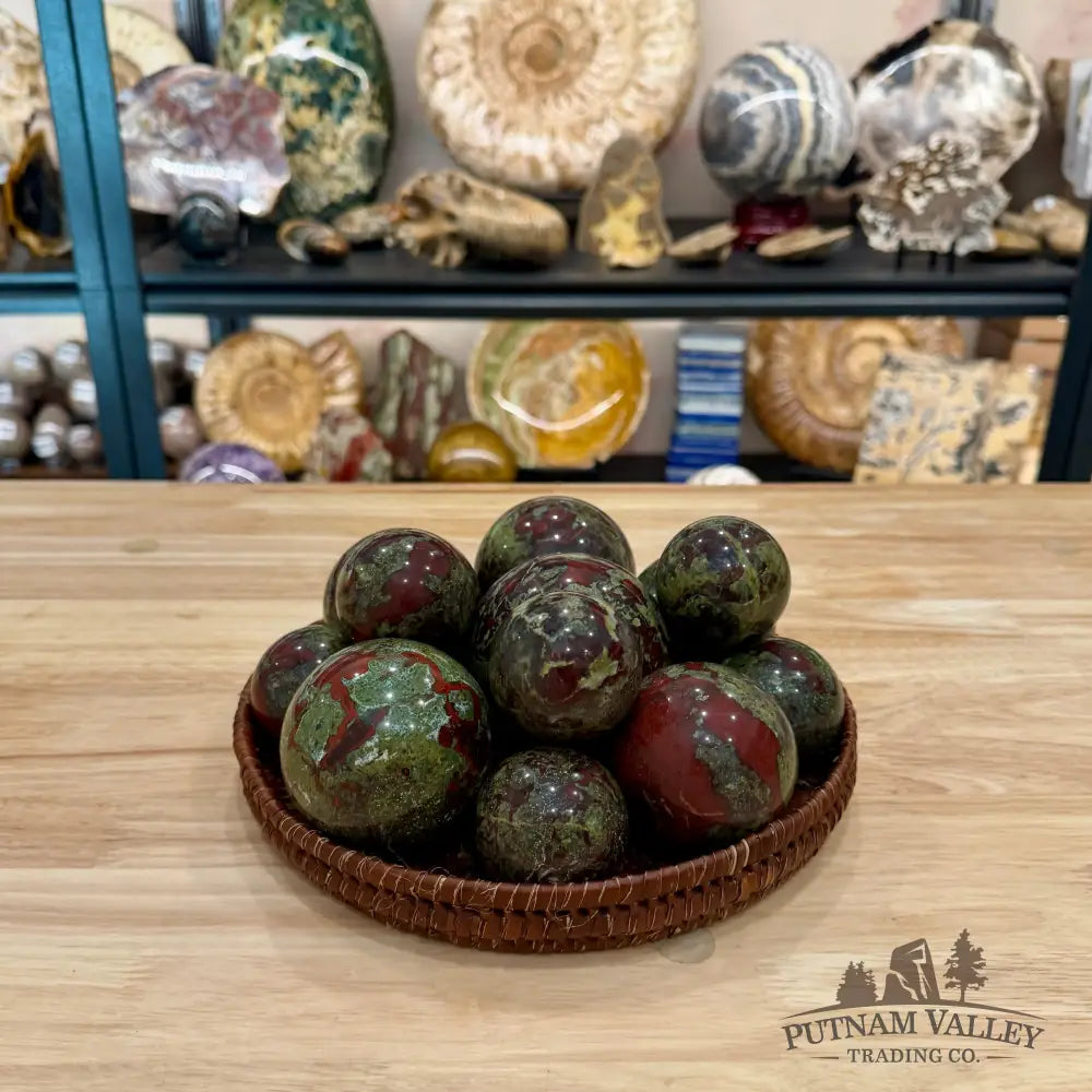 Dragon Blood Jasper Spheres - Sphere