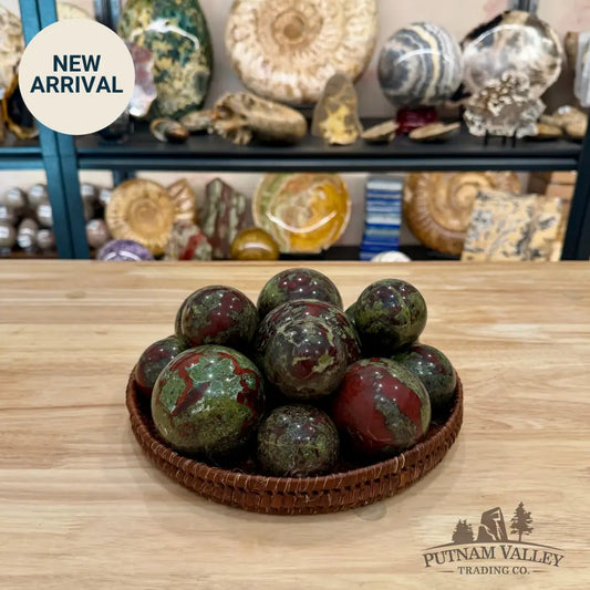 Dragon Blood Jasper Spheres - Sphere