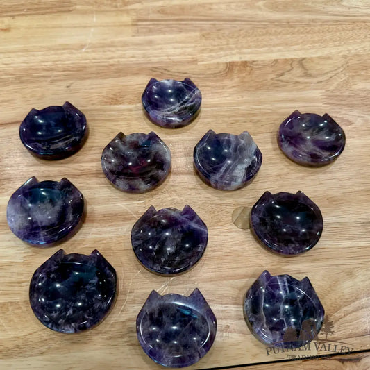 Dream Amethyst Cat Ear Dish Bowl