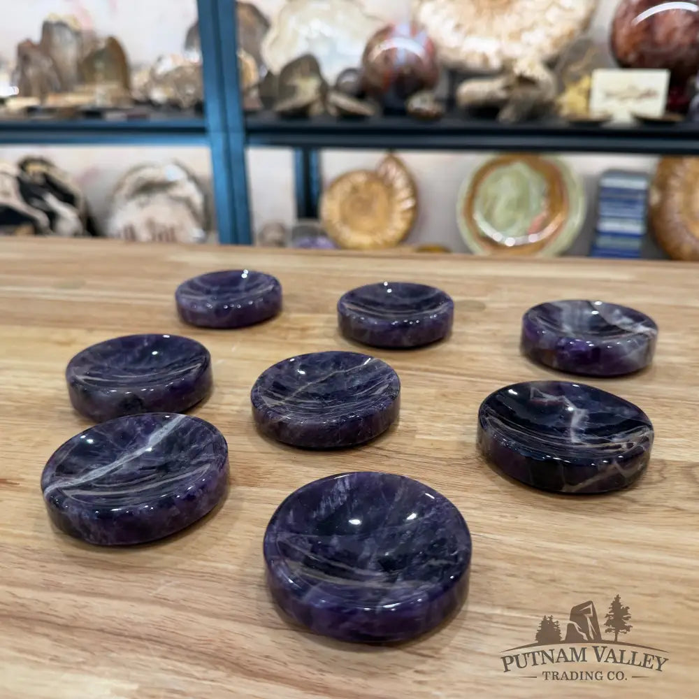 Dream Amethyst Round Dish - Bowl