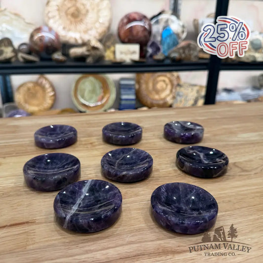Dream Amethyst Round Dish - Bowl