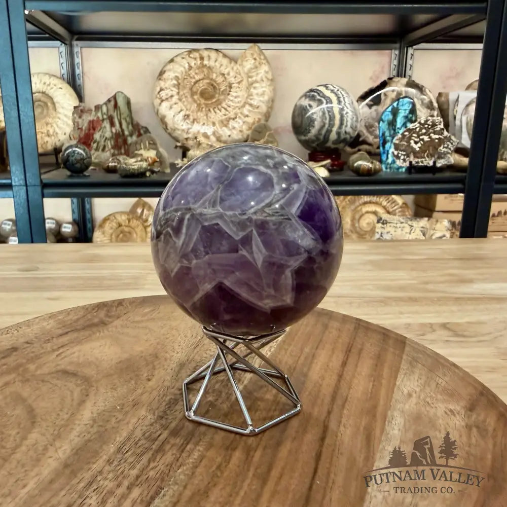 Dream Amethyst Sphere 3.16’’ - Sphere