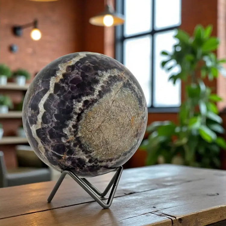 Dream Amethyst Sphere Specimen