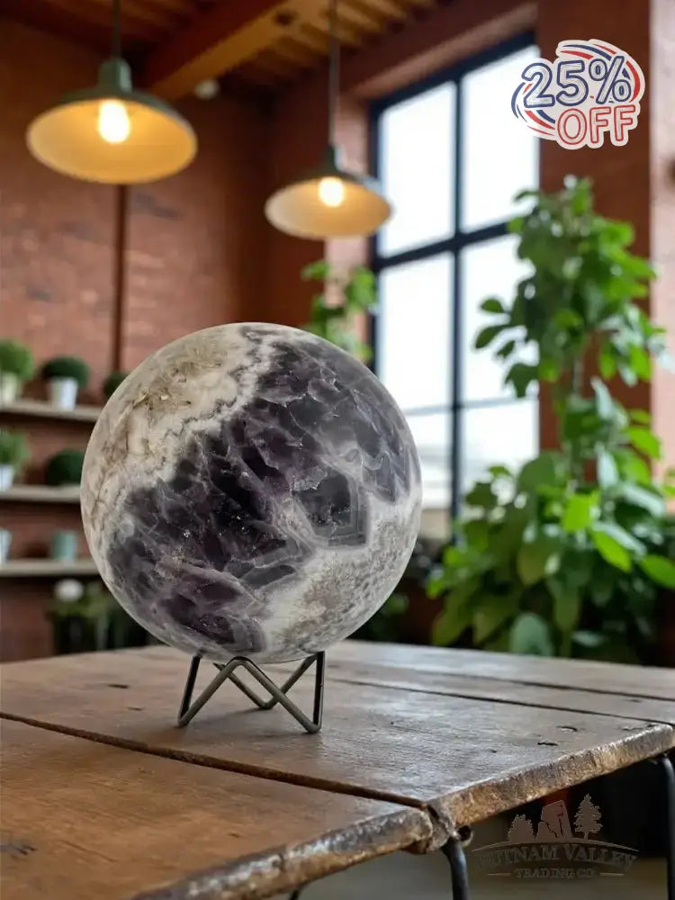 Dream Amethyst Sphere 6.2" - Putnam Valley Trading Co.