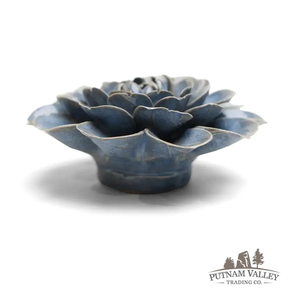 Fancy Blue Fiesta Marigold Table Top Decoration Boho