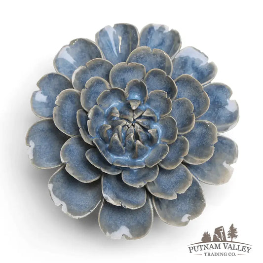 Fancy Blue Fiesta Marigold Table Top Decoration Boho