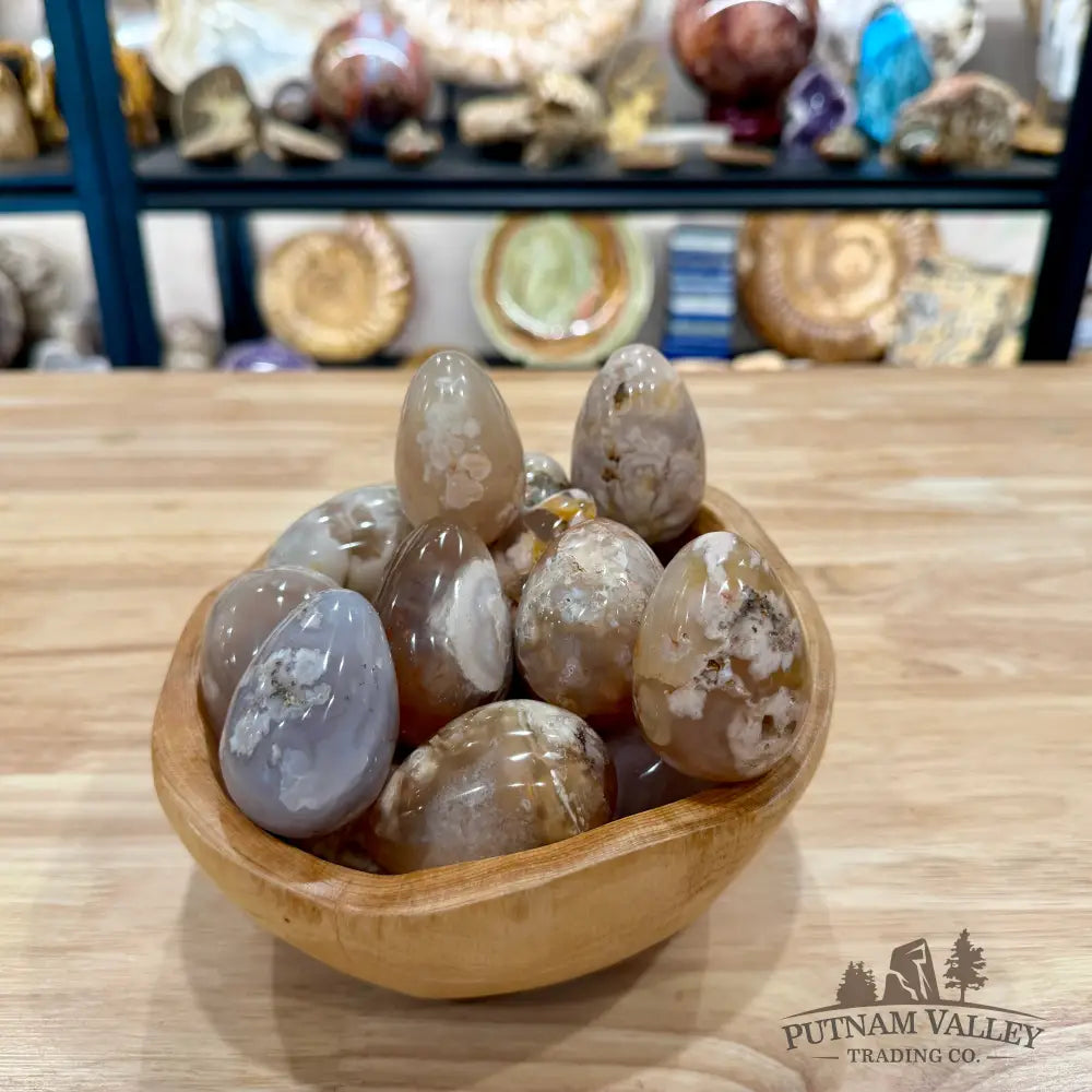 Flower Agate Eggs - Egg