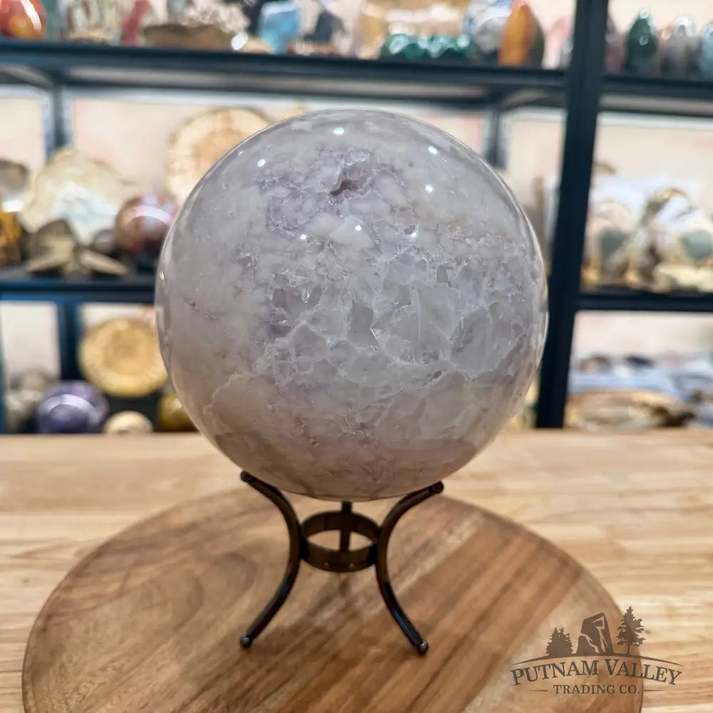 Flower Agate Sphere 6.31’’ - Sphere