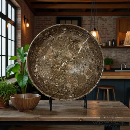 Fossil Marble Bowl 10’’ Fossil Bowl