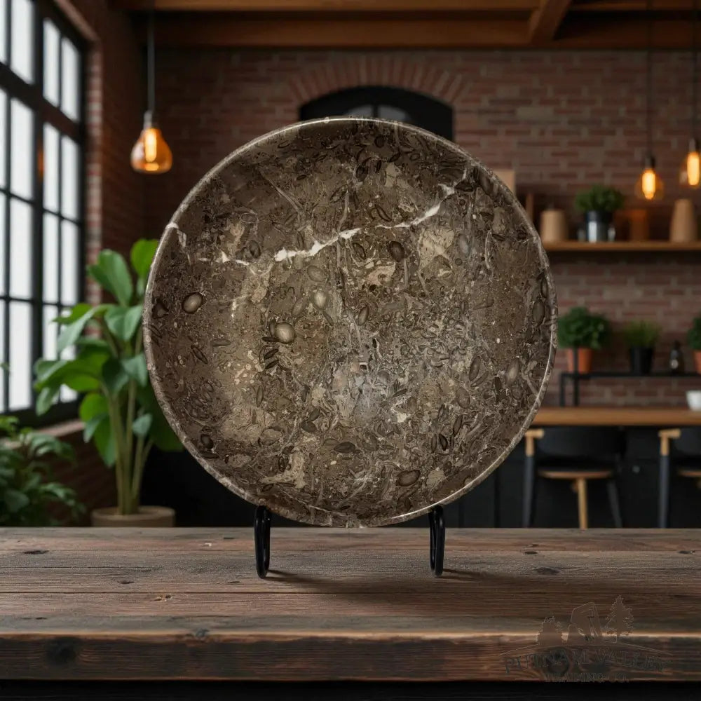 Fossil Marble Bowl 10’’ Fossil Bowl