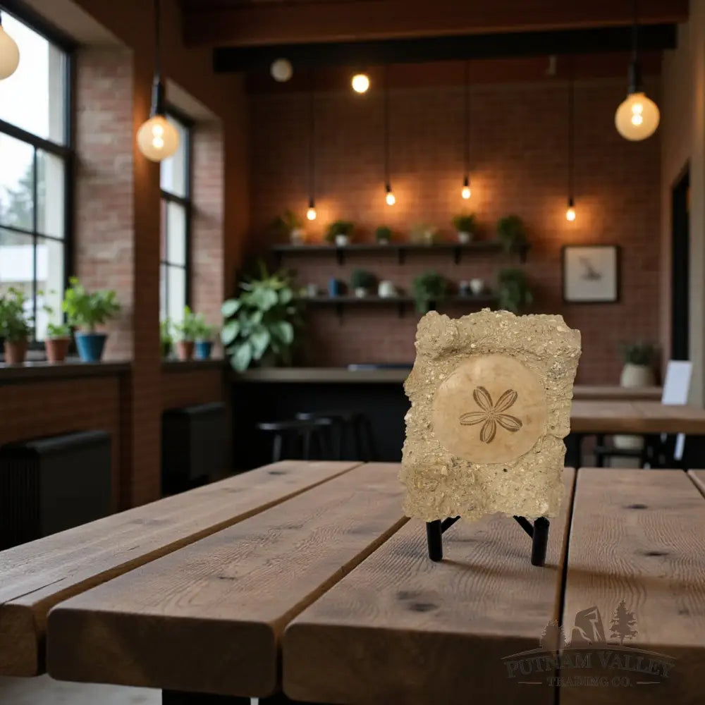 Fossil Sand Dollar in Matrix Fossil Specimen