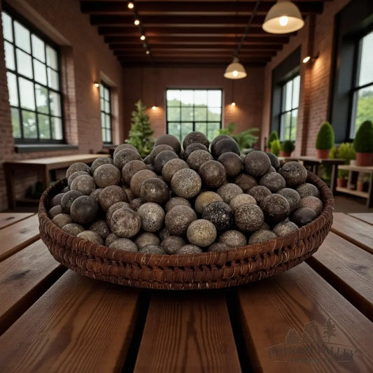 Fossilized Dinosaur Bone Marbles Fossil Sphere