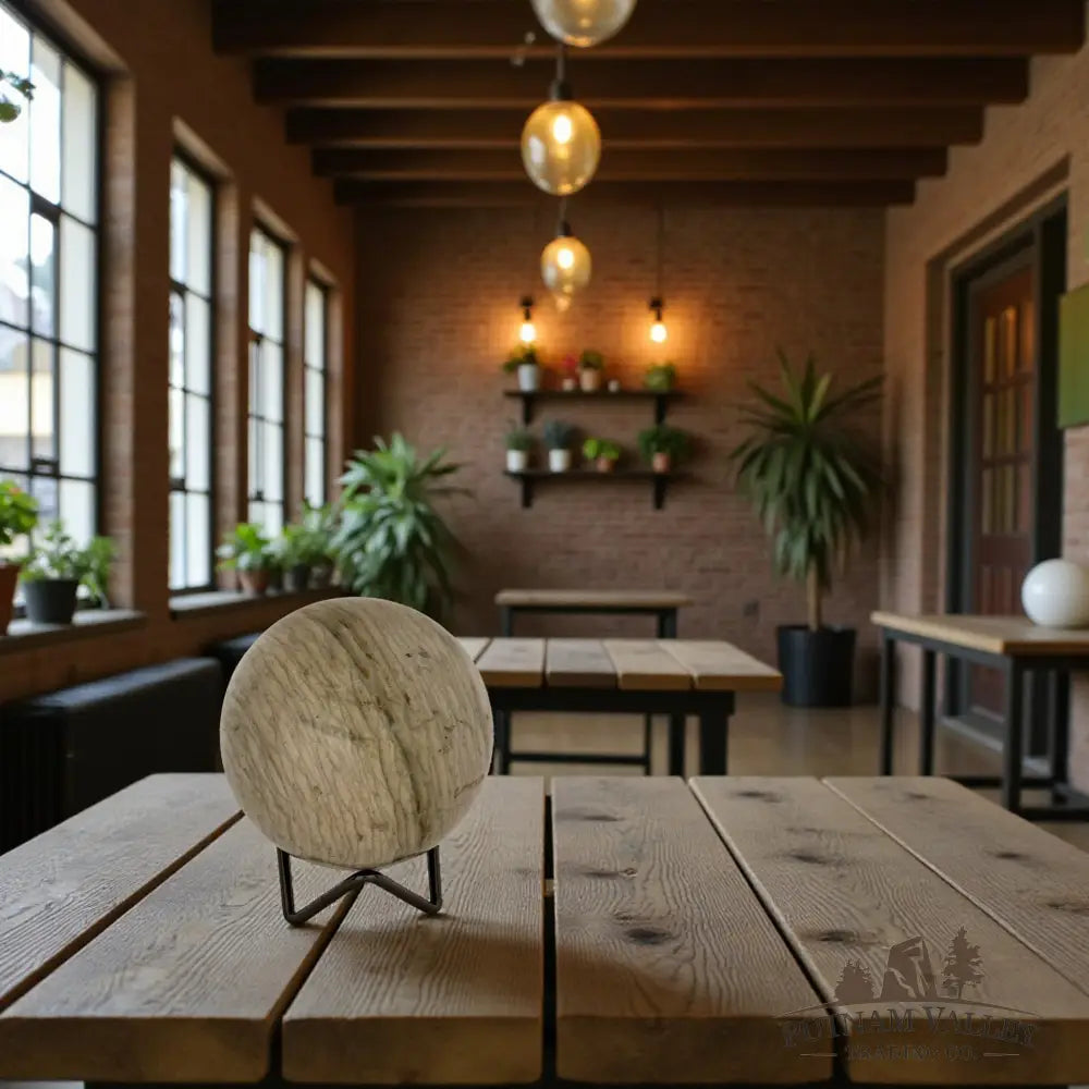 Fossilized Dinosaur Bone Sphere 3.45’’ Fossil Sphere