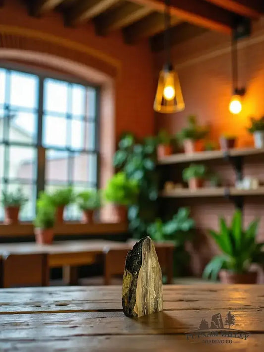 Genuine Petrified Wood Table Accent - Putnam Valley Trading Co.