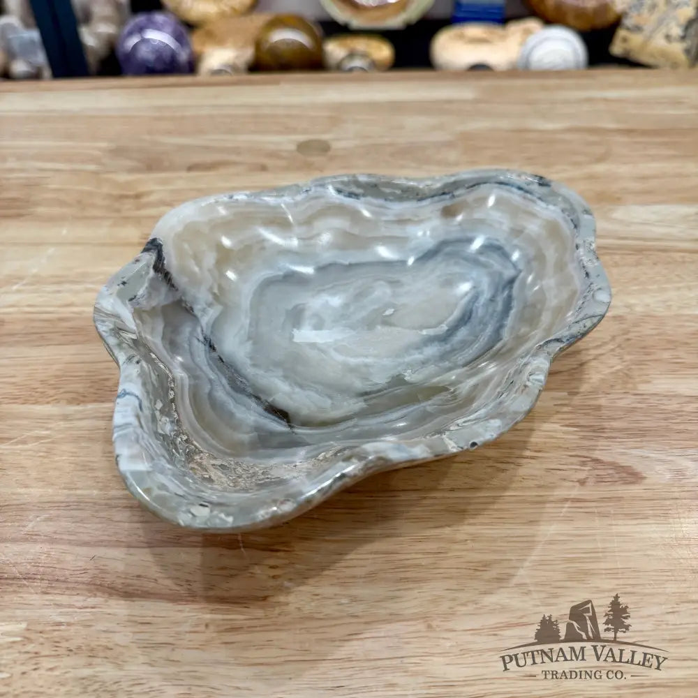 Gray Mexican Onyx Bowl 8.2’’ - Bowl