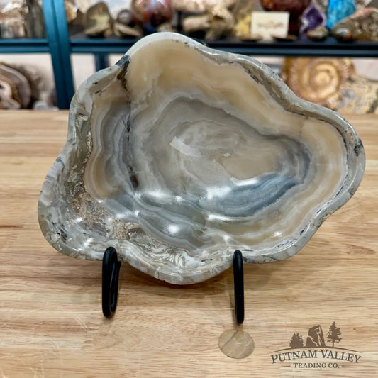 Gray Mexican Onyx Bowl 8.2’’ - Bowl