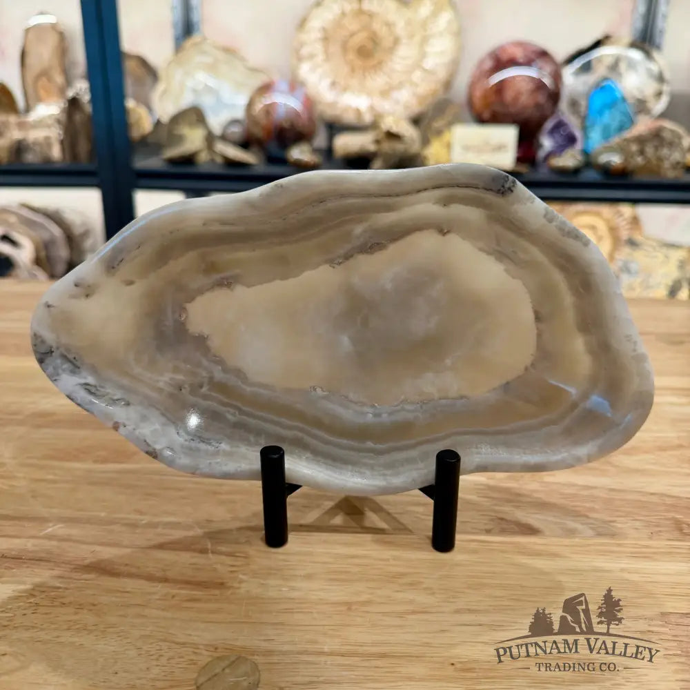 Gray Mexican Onyx Bowl 8.8’’ - Bowl