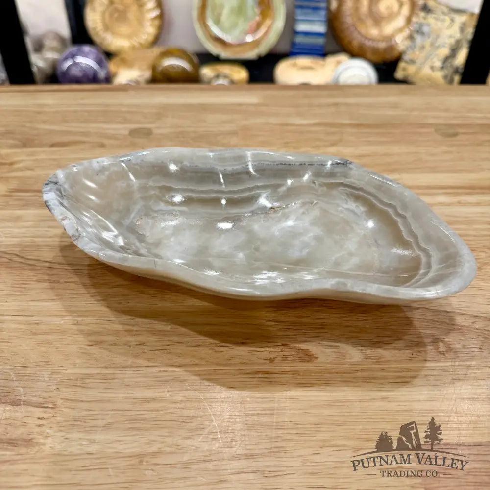 Gray Mexican Onyx Bowl 8.8’’ - Bowl