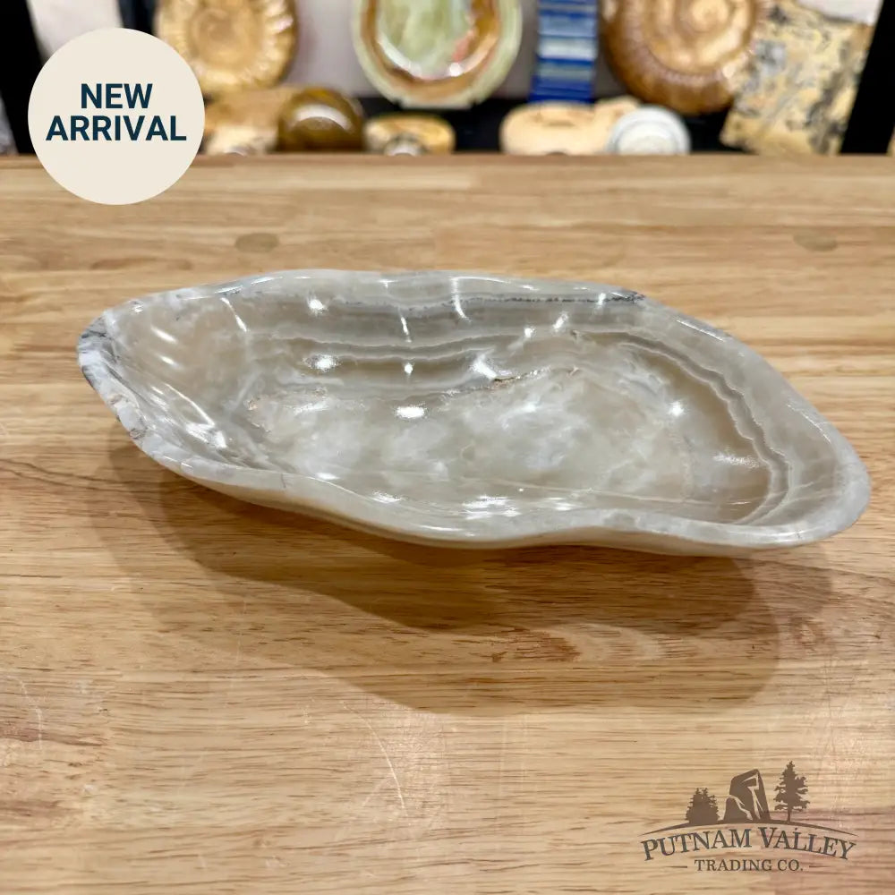 Gray Mexican Onyx Bowl 8.8’’ - Bowl