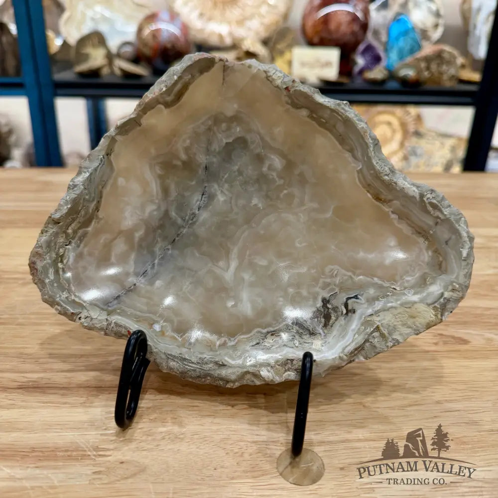Gray Mexican Onyx Rustic Bowl 8.2’’ - Bowl