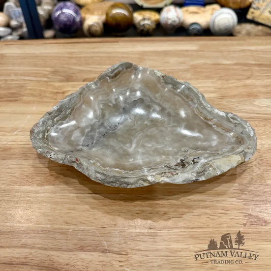 Gray Mexican Onyx Rustic Bowl 8.2’’ - Bowl