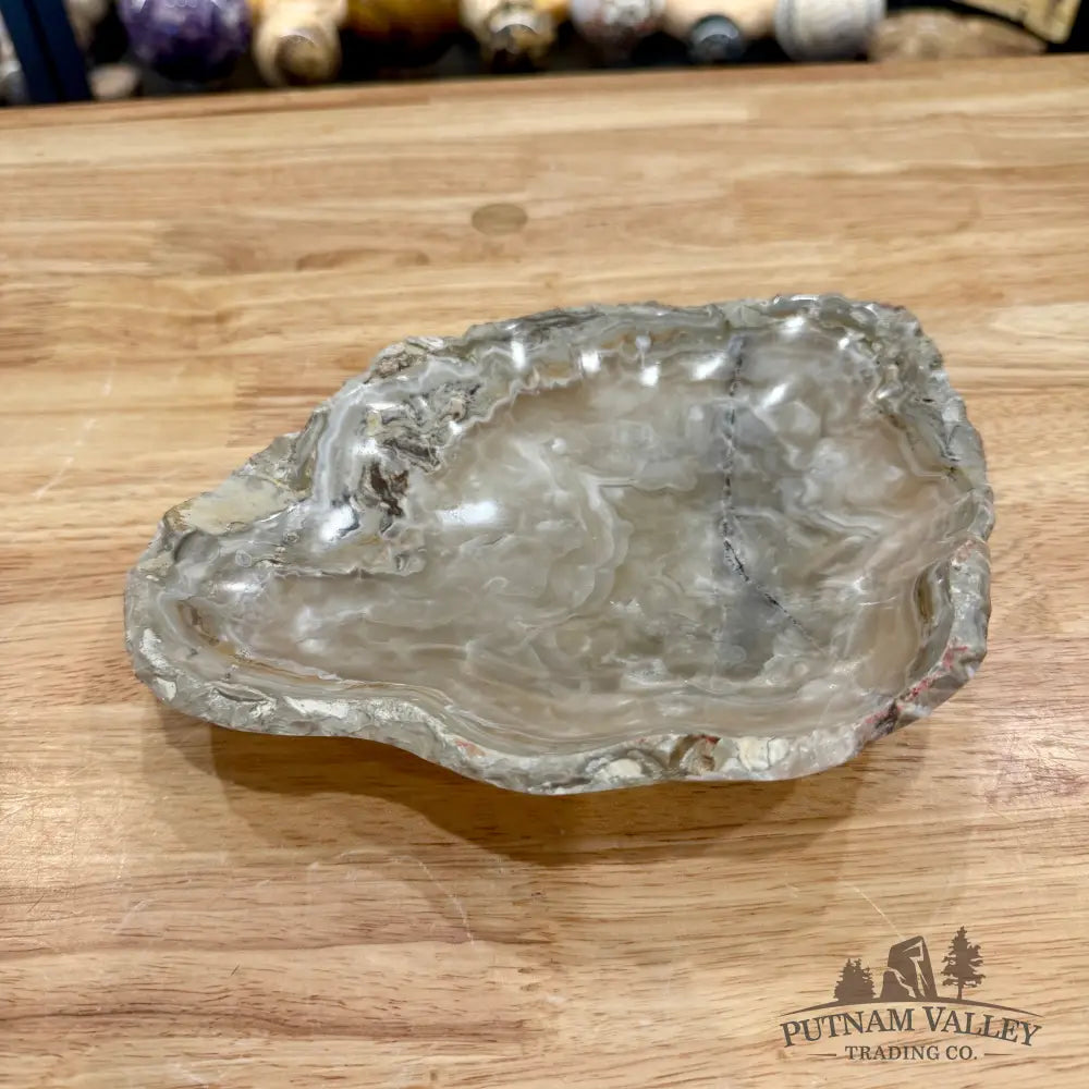 Gray Mexican Onyx Rustic Bowl 8.2’’ - Bowl