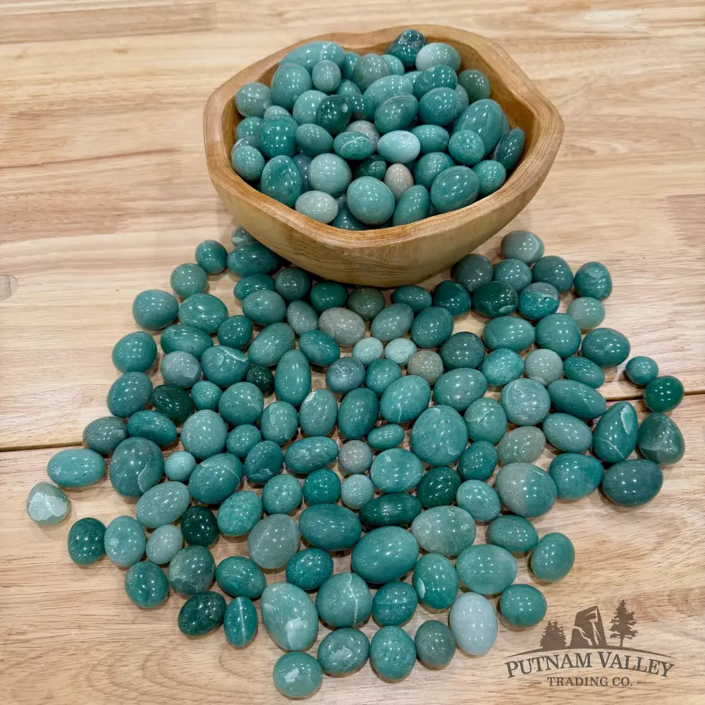 Tumbled Green Aventurine (½ lb) - Tumbled Stone