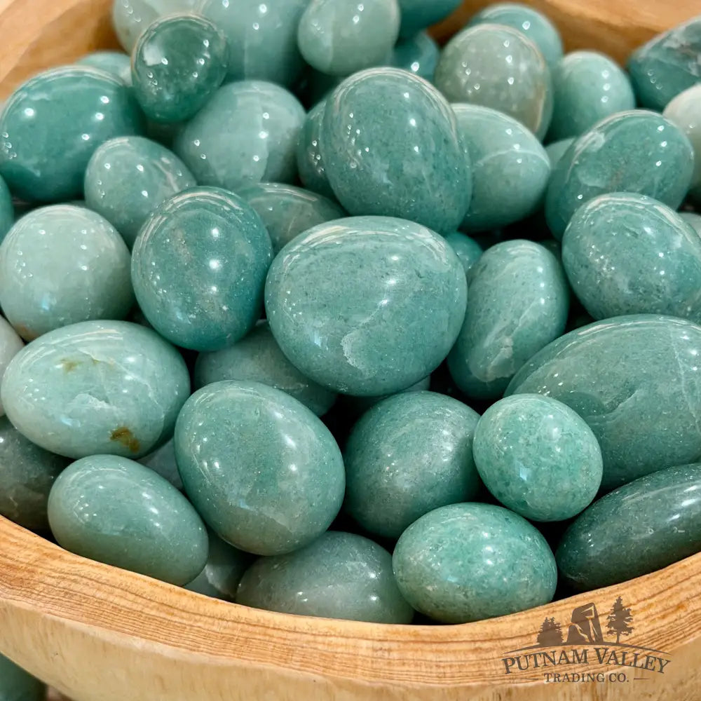 Tumbled Green Aventurine (½ lb) - Tumbled Stone