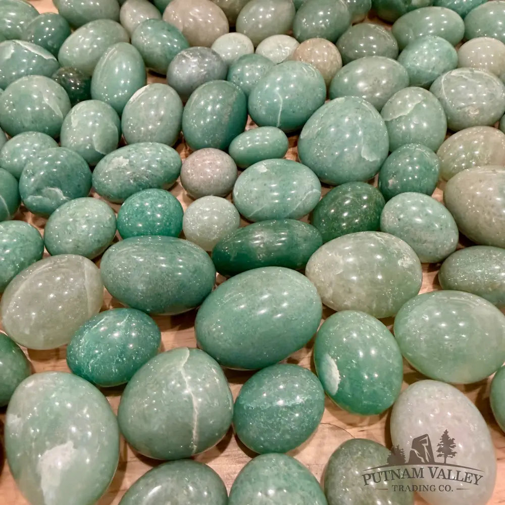 Tumbled Green Aventurine (½ lb) - Tumbled Stone