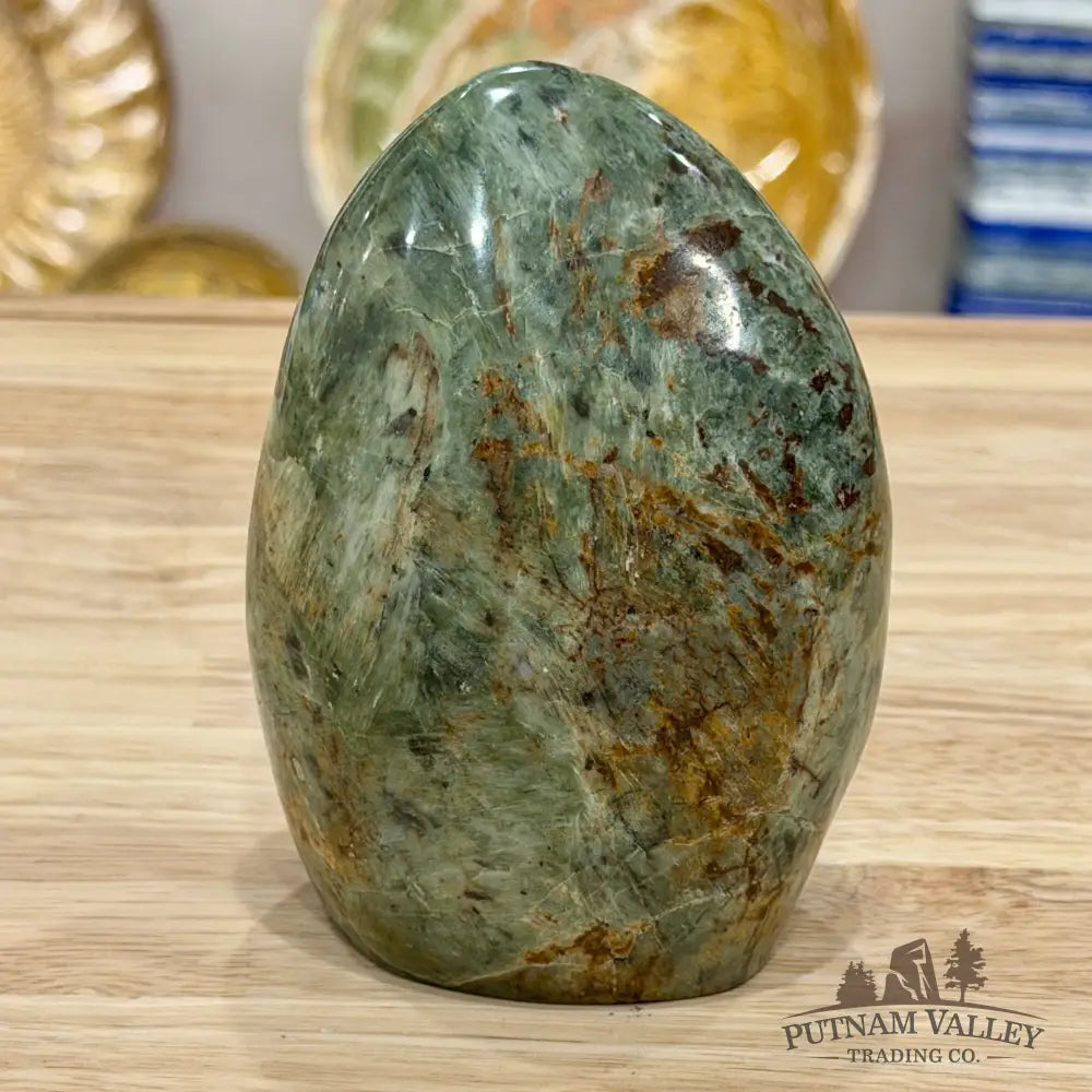 Green Chrysoprase Table Accent 4.34’’ - Free Standing Accent