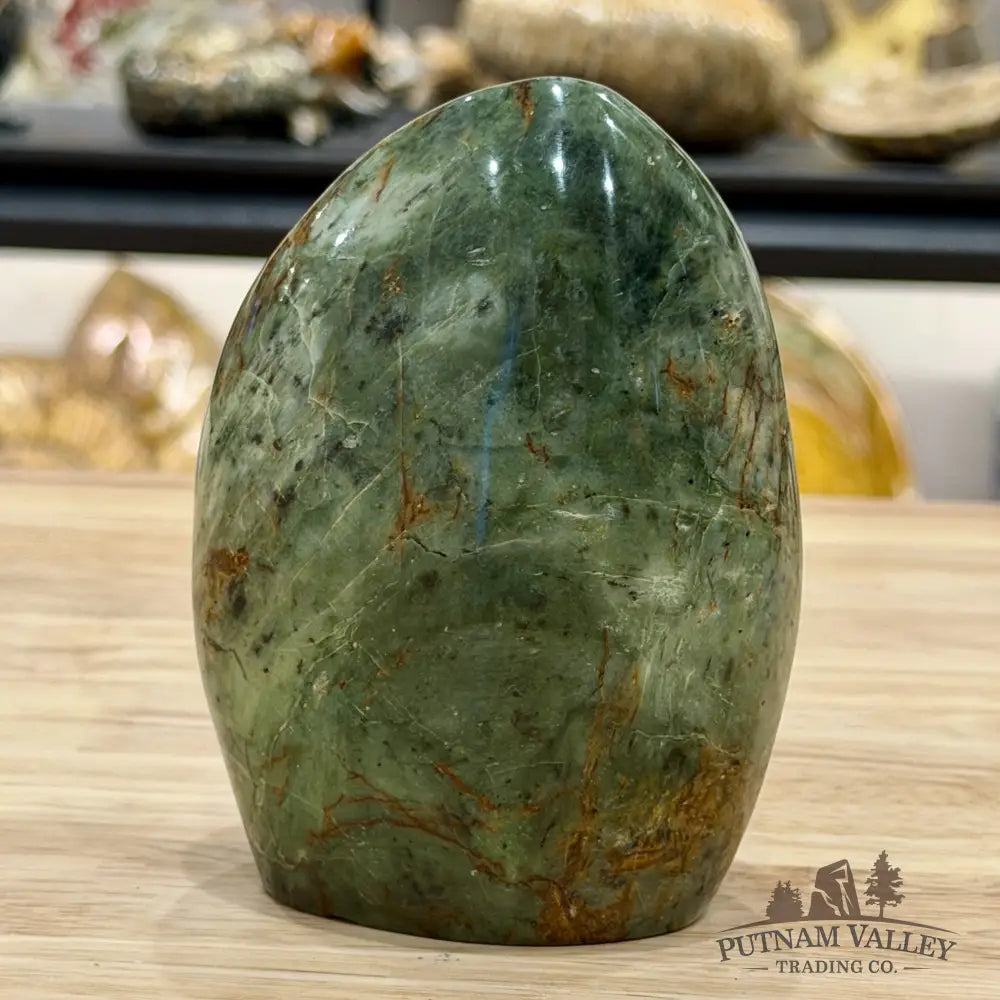 Green Chrysoprase Table Accent 4.34’’ - Free Standing Accent