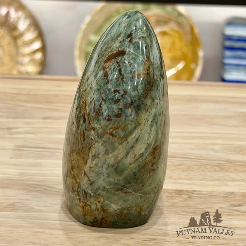 Green Chrysoprase Table Accent 4.34’’ - Free Standing Accent