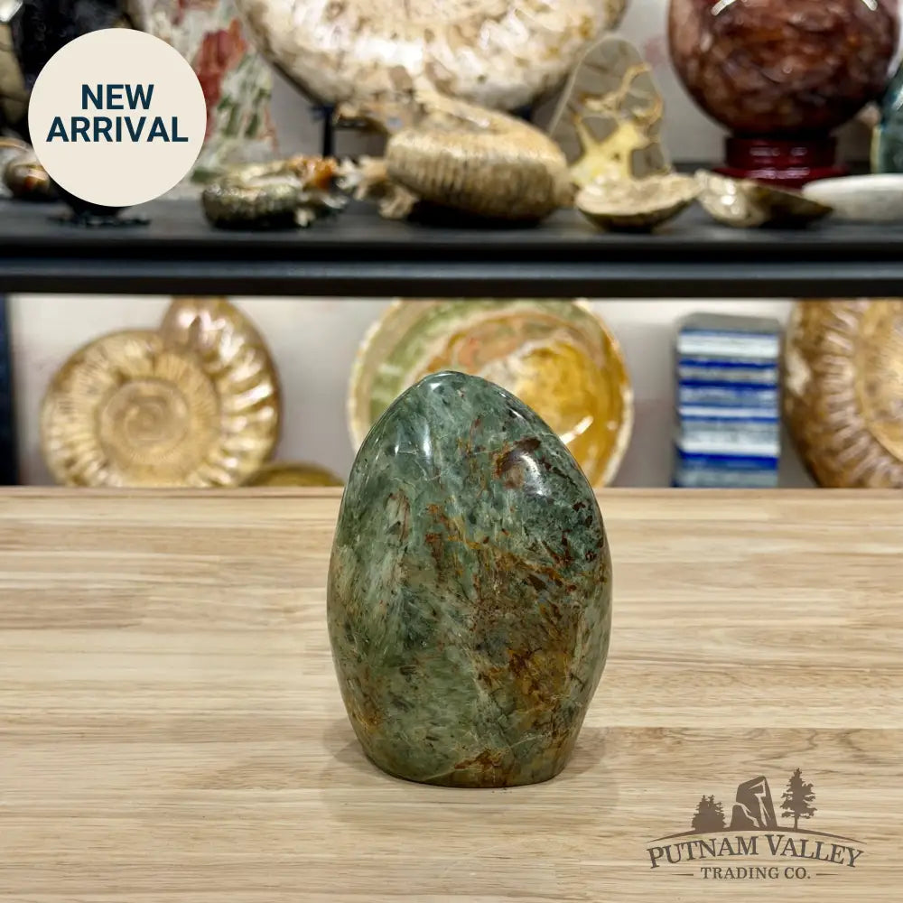 Green Chrysoprase Table Accent 4.34’’ - Free Standing Accent