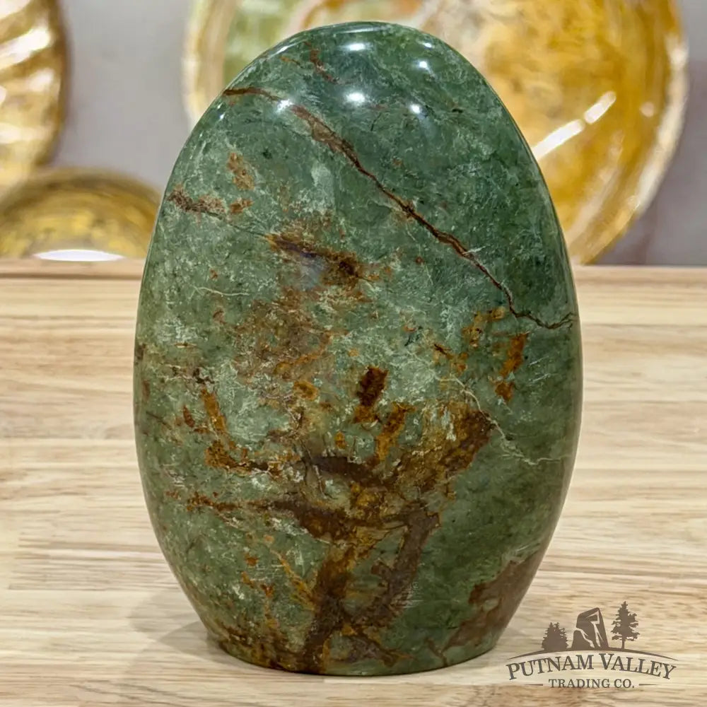 Green Chrysoprase Table Accent 4.6’’ - Free Standing Accent