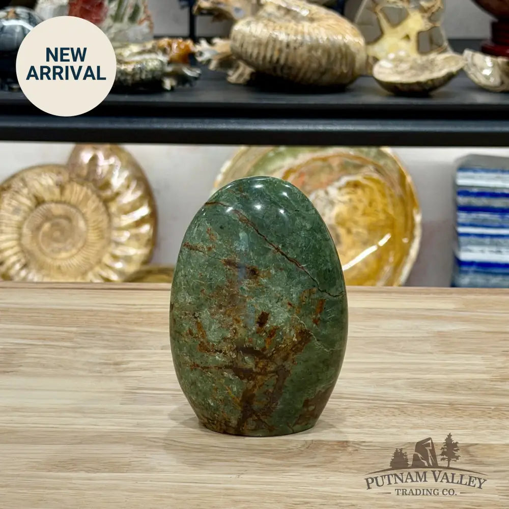 Green Chrysoprase Table Accent 4.6’’ - Free Standing Accent