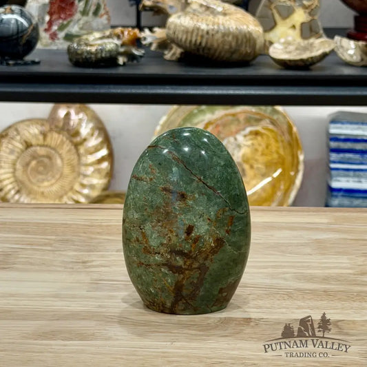 Green Chrysoprase Table Accent 4.6’’ - Free Standing Accent