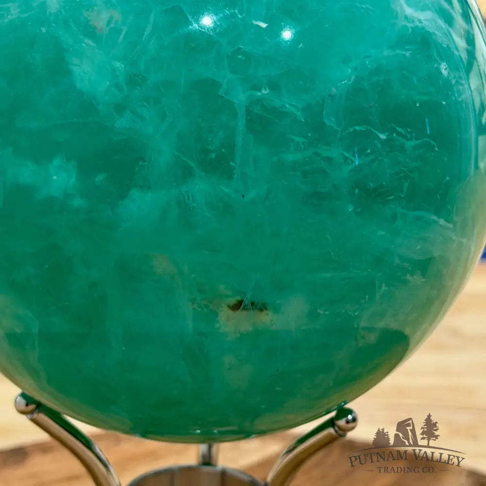 Green Fluorite Sphere 5.79’’ - Sphere