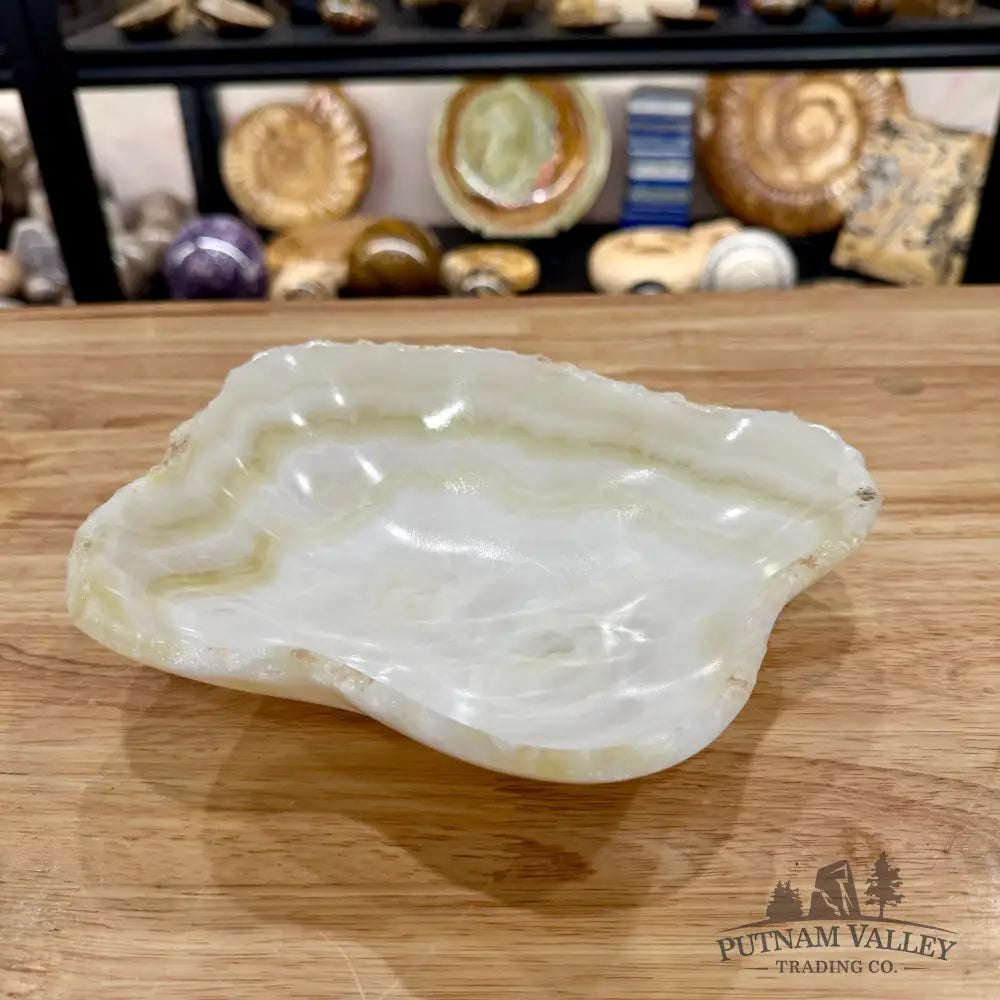 Green Mexican Onyx Bowl 8’’ - Bowl