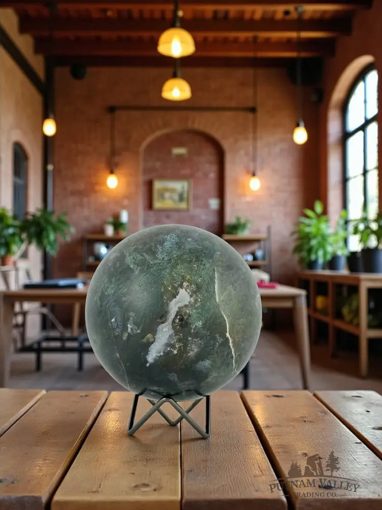 Moss Agate Sphere Sphere