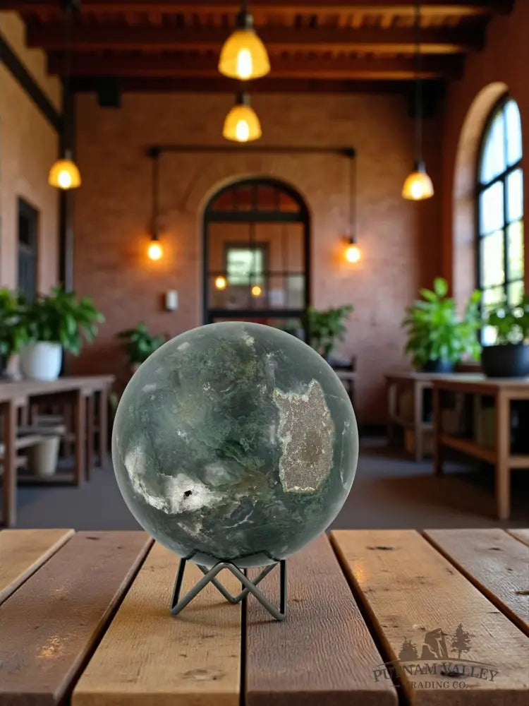 Moss Agate Sphere Sphere